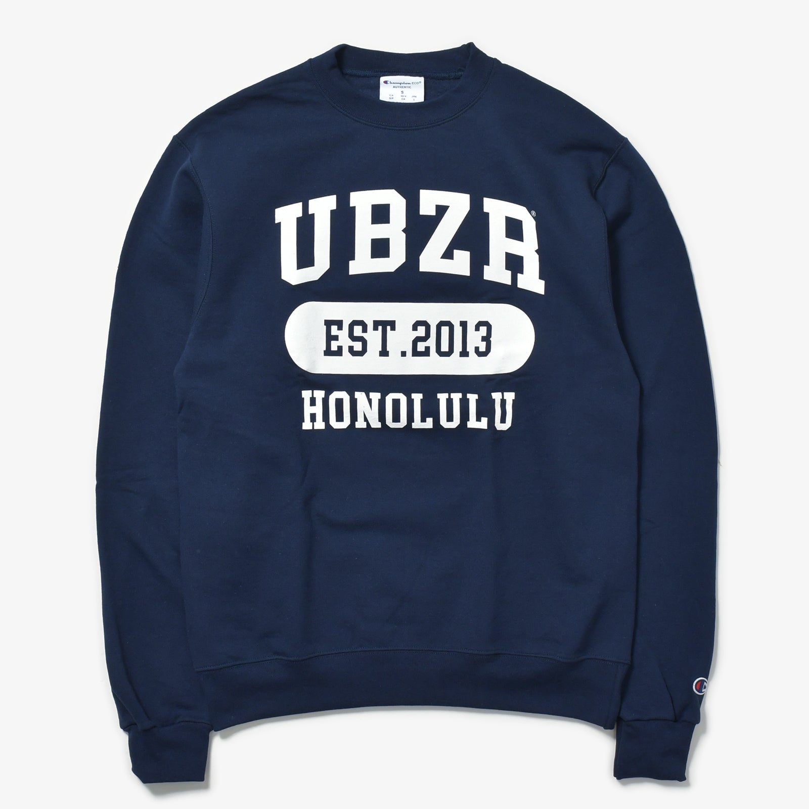 UBZR カレッジロゴ スウェット